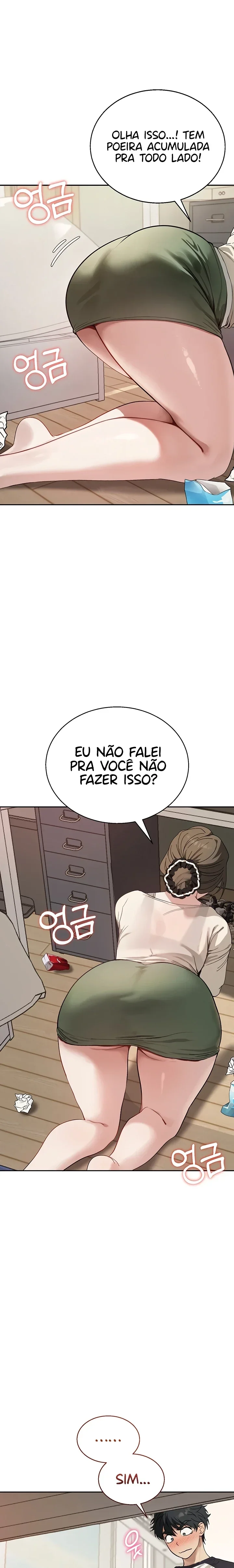 Morando com a Professora! Capítulo 1 Página 34