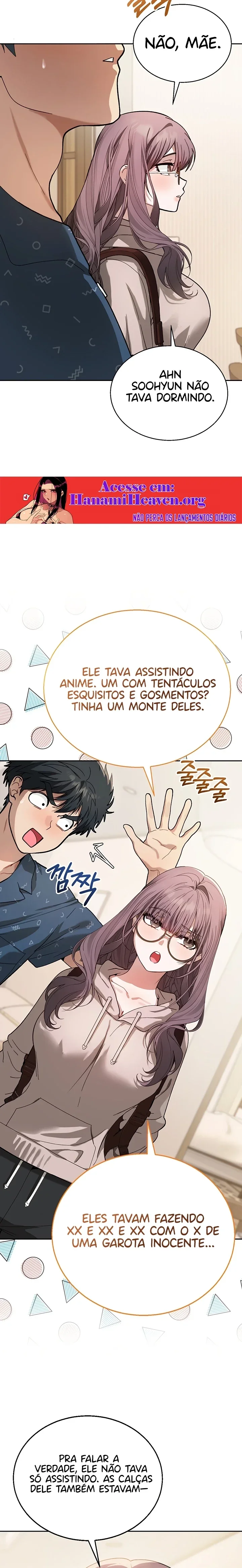 Morando com a Professora! Capítulo 2 Página 24