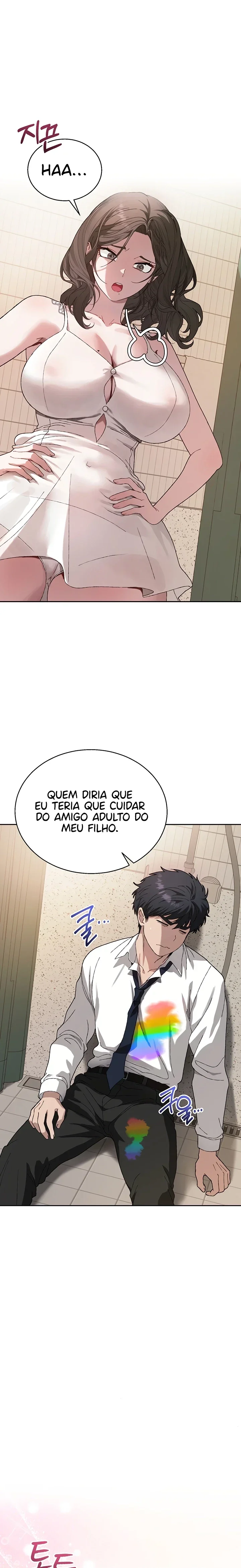 Morando com a Professora! Capítulo 3 Página 20