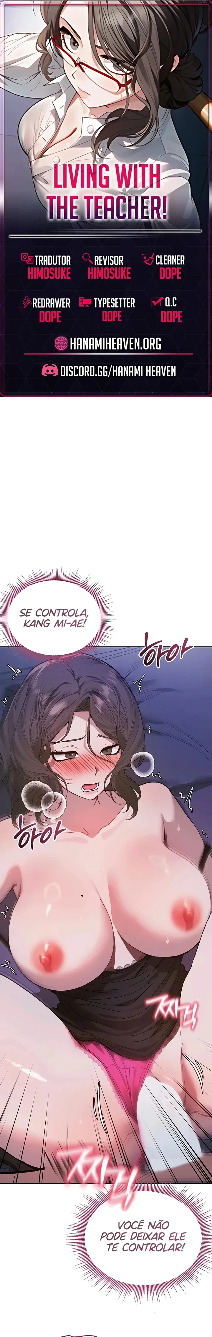 Morando com a Professora! Capítulo 8 Página 1