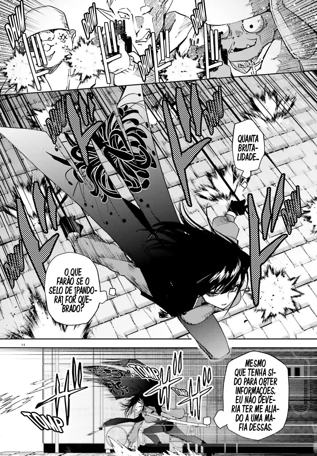 Howling Blaze: O Espadachim de Souen e a Bruxa de Fushi Capítulo 1 Página 12