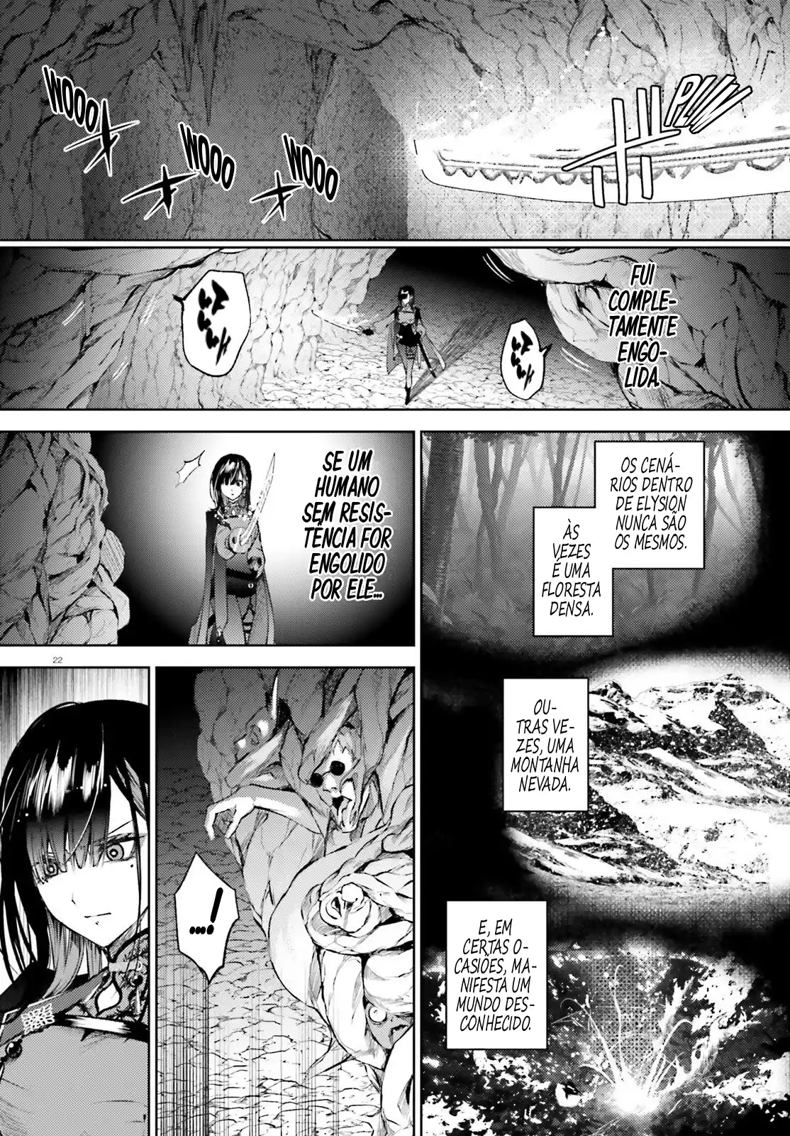 Howling Blaze: O Espadachim de Souen e a Bruxa de Fushi Capítulo 1 Página 20