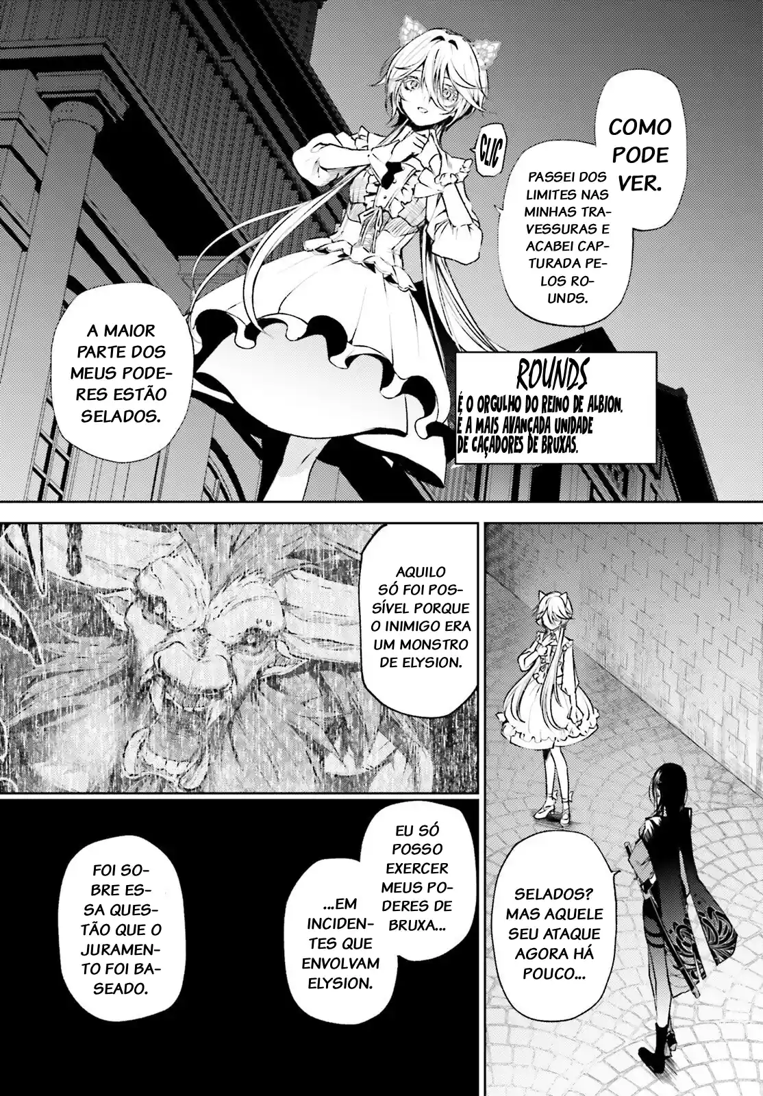 Howling Blaze: O Espadachim de Souen e a Bruxa de Fushi Capítulo 2 Página 6
