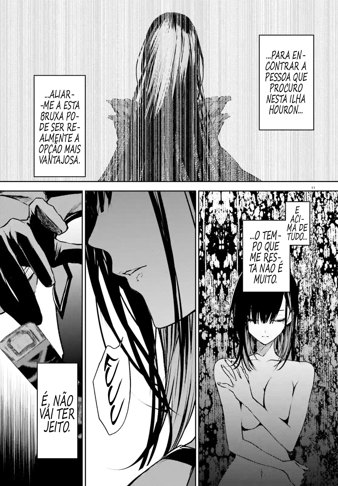 Howling Blaze: O Espadachim de Souen e a Bruxa de Fushi Capítulo 2 Página 11