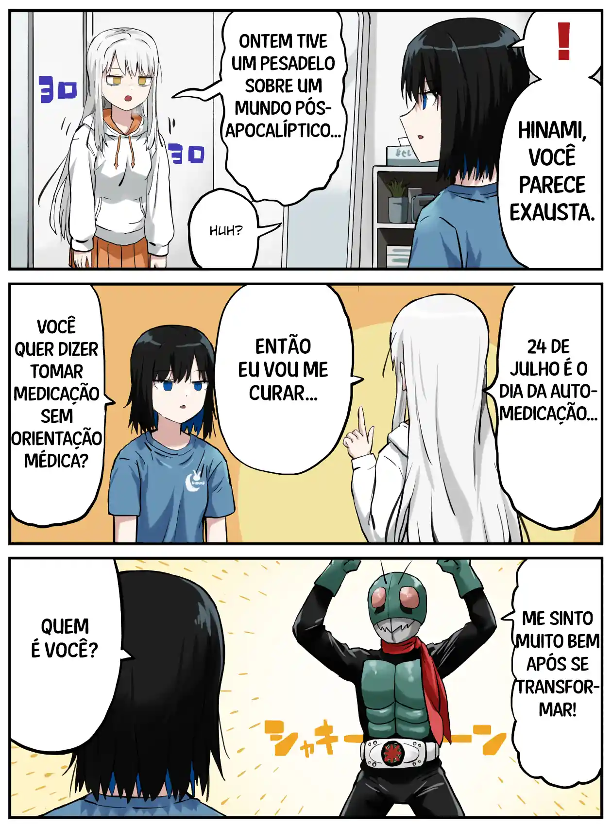 Dia de Aniversário Mangá Capítulo 202 Página 3