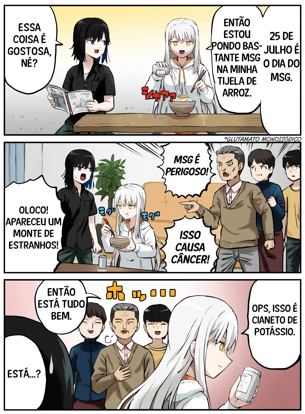 Dia de Aniversário Mangá Capítulo 203 Página 3