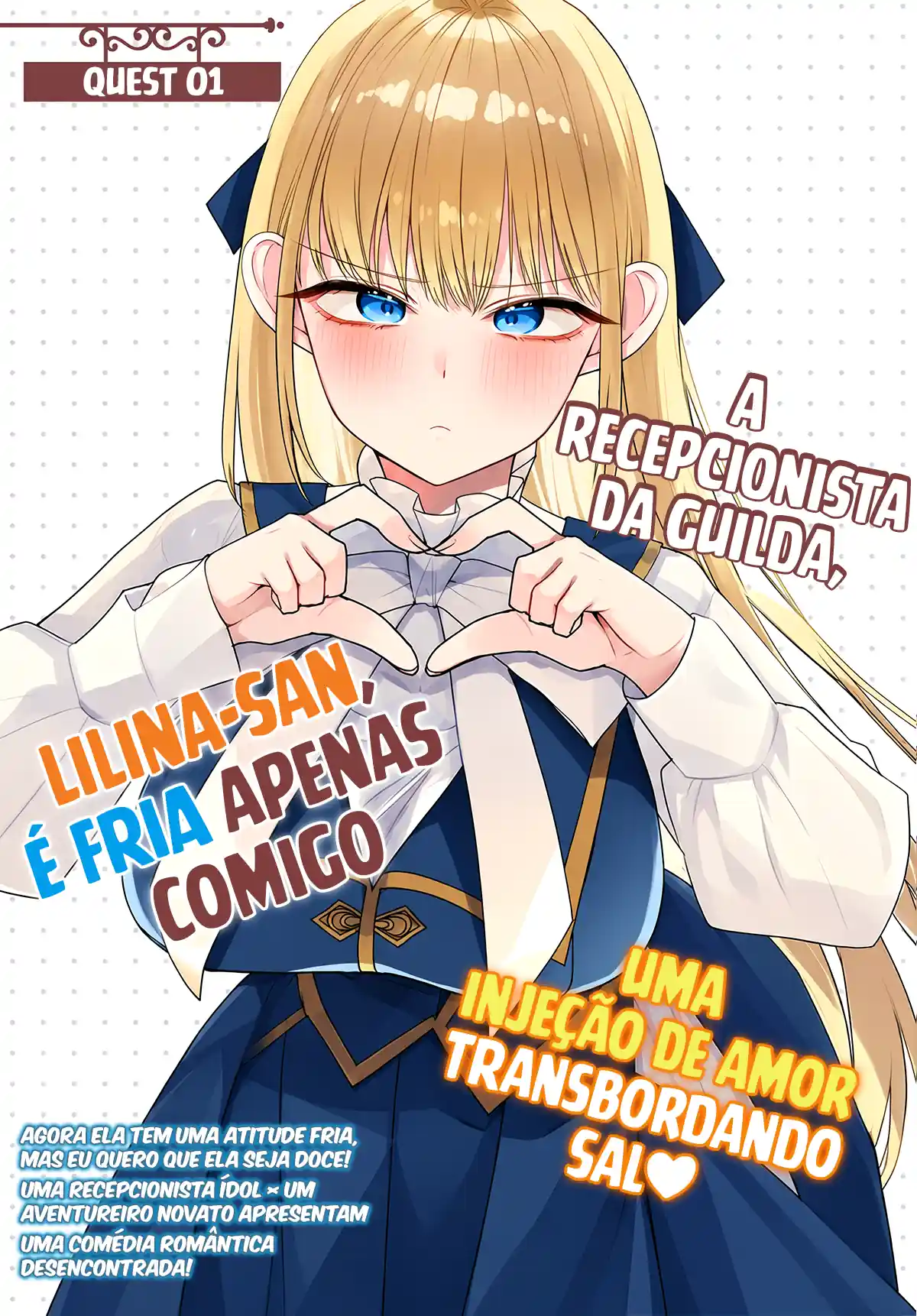 Lilina, a recepcionista da guilda, é fria só comigo Capítulo 1 Página 2