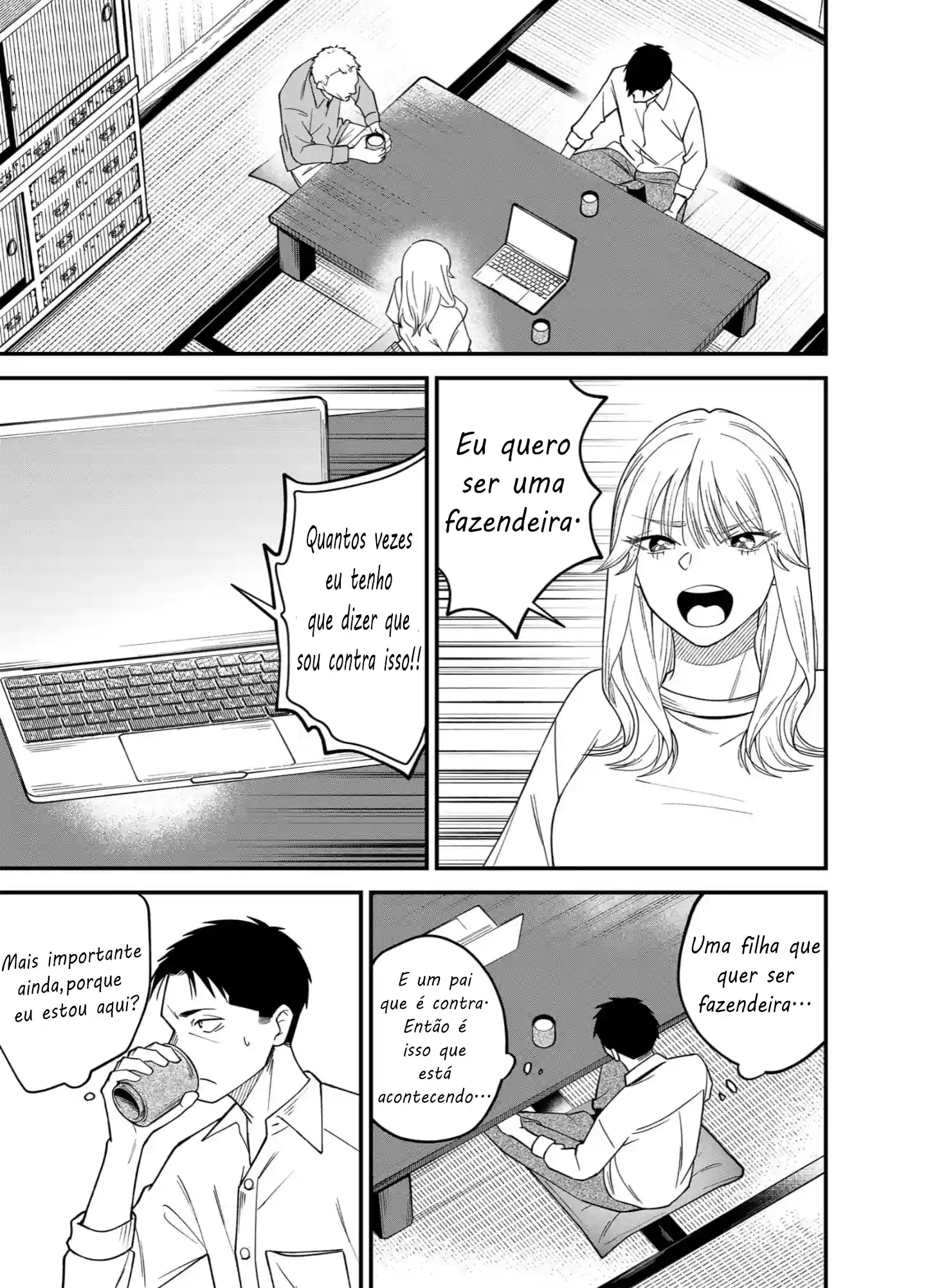 Odeio Gyaru e vegetais Capítulo 1 Página 38