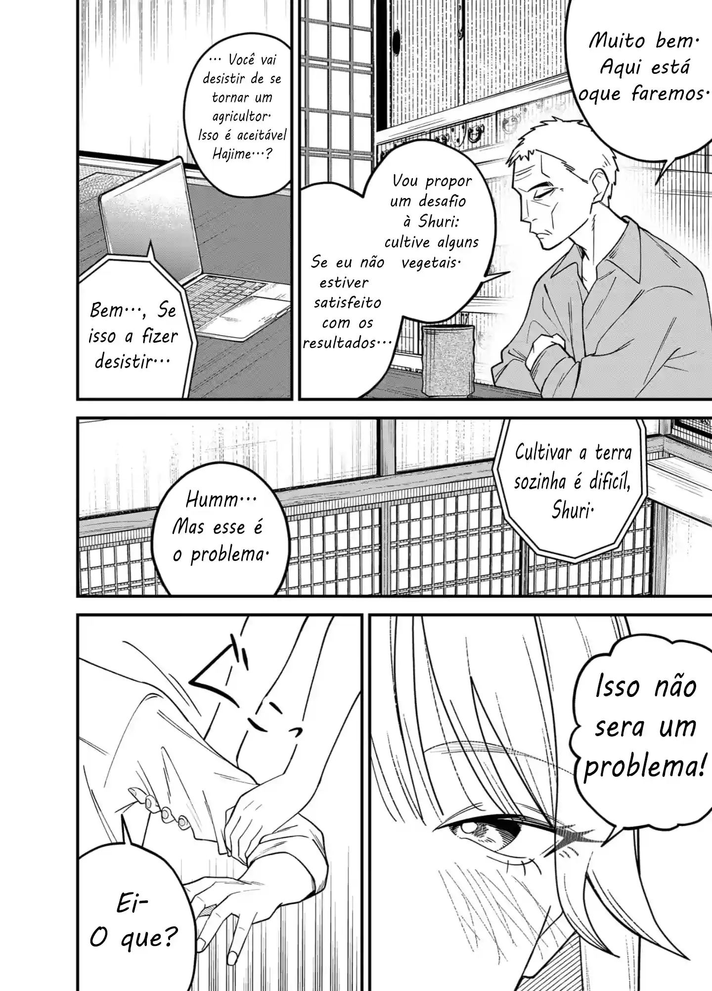 Odeio Gyaru e vegetais Capítulo 1 Página 43