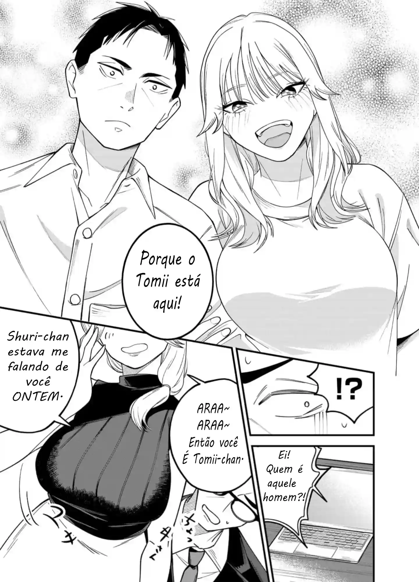 Odeio Gyaru e vegetais Capítulo 1 Página 44