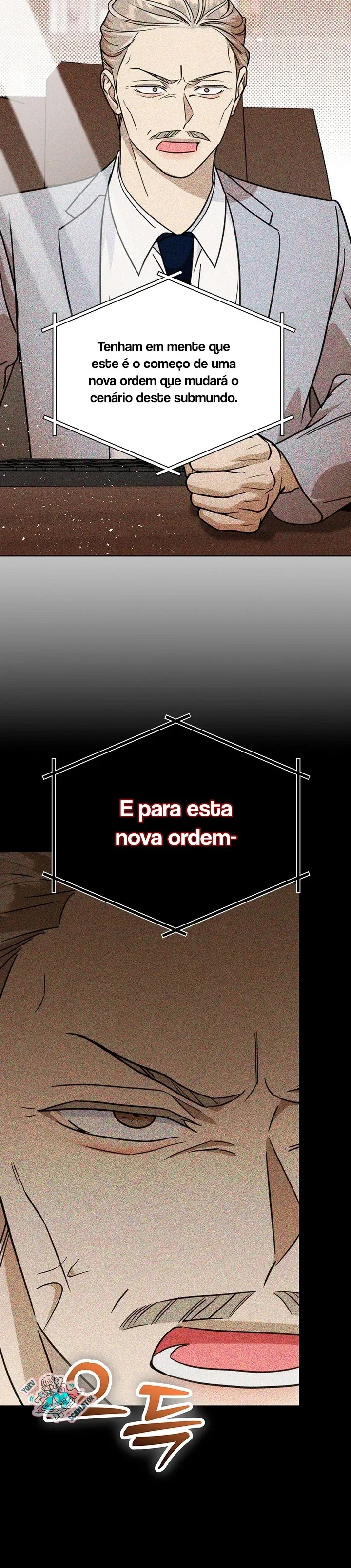Suavizando o Jeito Gangster do Protagonista Masculino Capítulo 47 Página 44