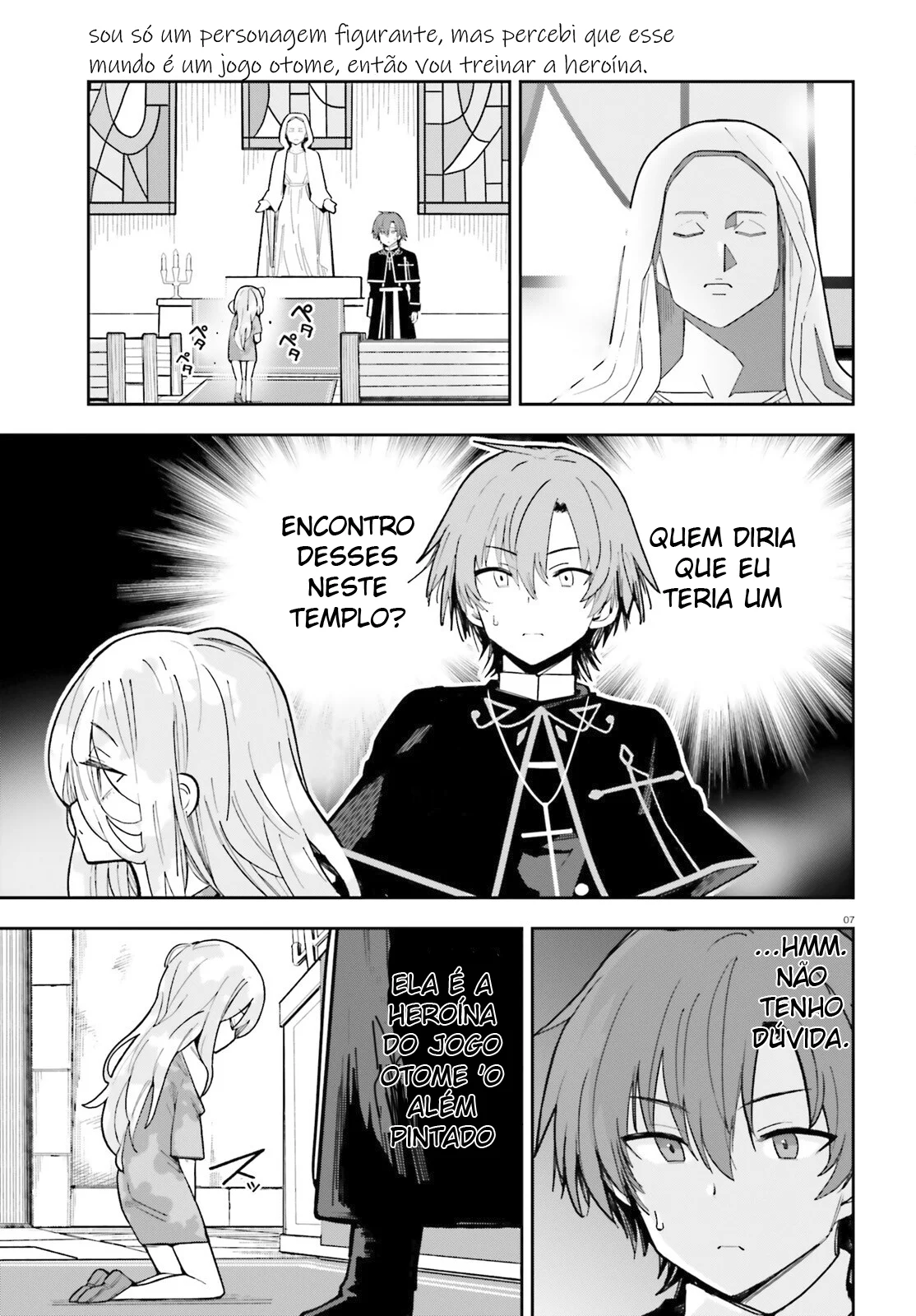 Mob Shisai dakedo, Kono Sekai ga Otome Jogo dato Kizuita node Heroine o Ikusei Shimasu Capítulo 1 Página 5