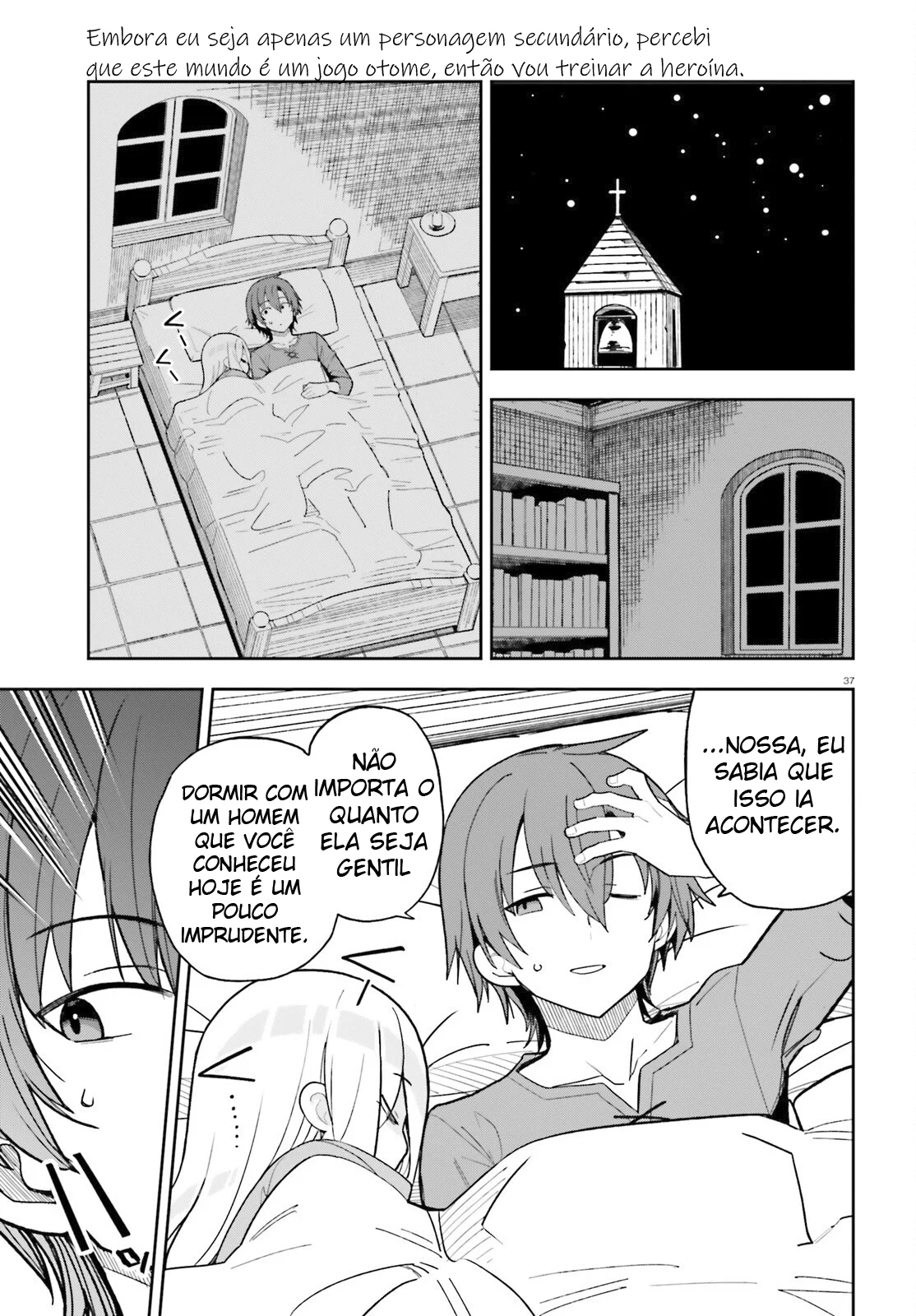 Mob Shisai dakedo, Kono Sekai ga Otome Jogo dato Kizuita node Heroine o Ikusei Shimasu Capítulo 1 Página 34
