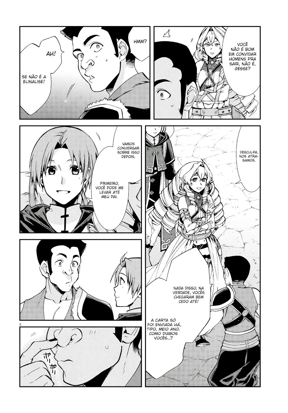 Mushoku Tensei Capítulo 100 Página 8
