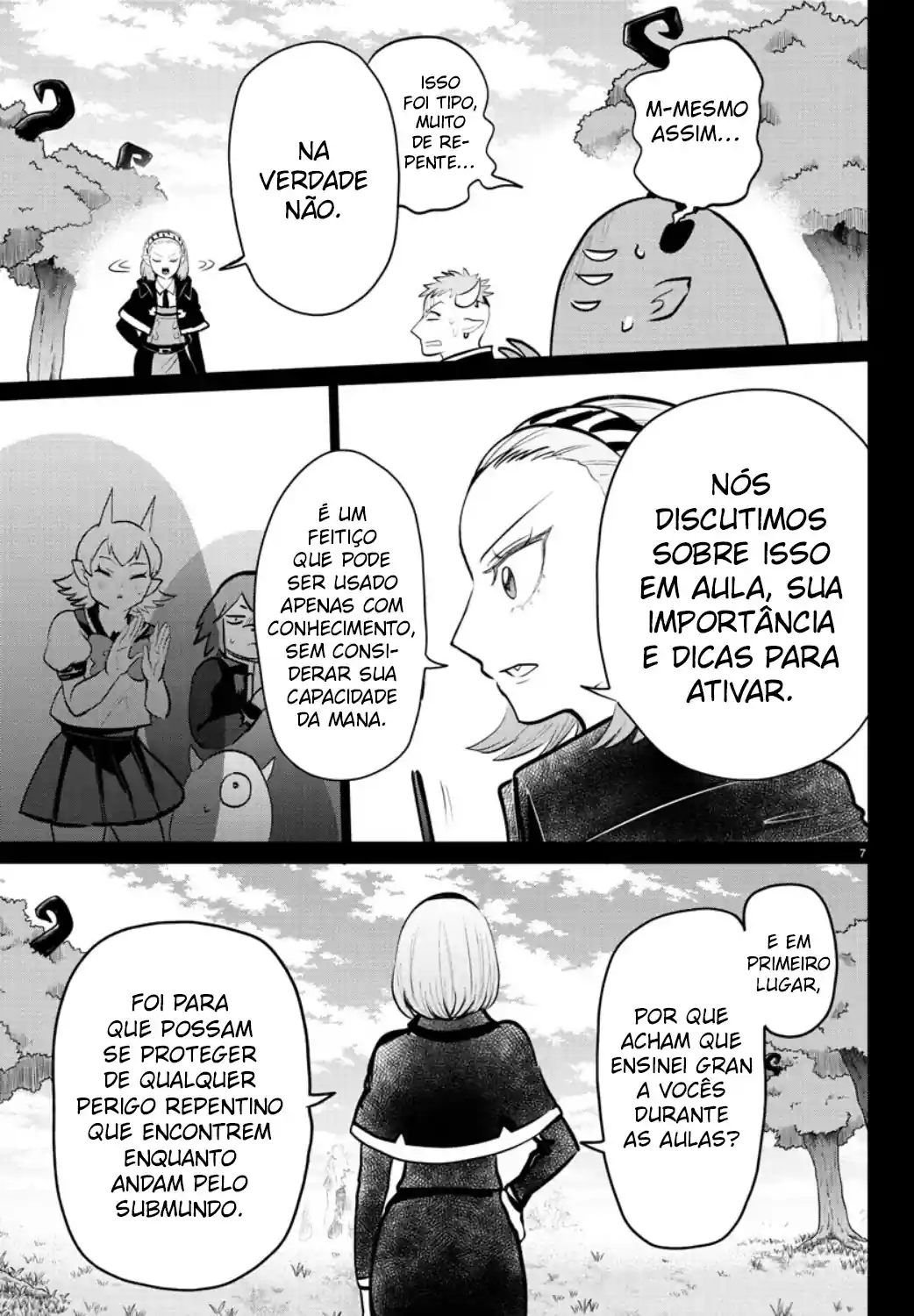 Welcome to Demon School! Iruma-kun Capítulo 318 Página 9