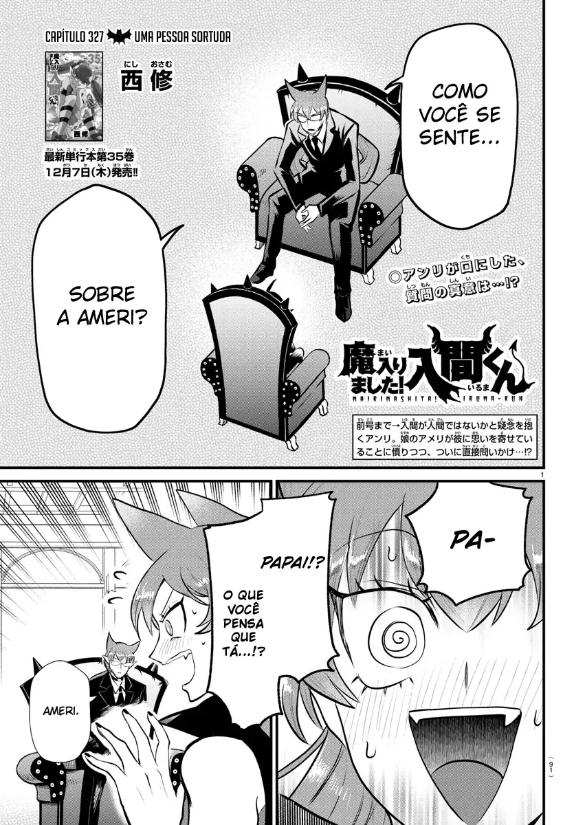 Welcome to Demon School! Iruma-kun Capítulo 327 Página 3
