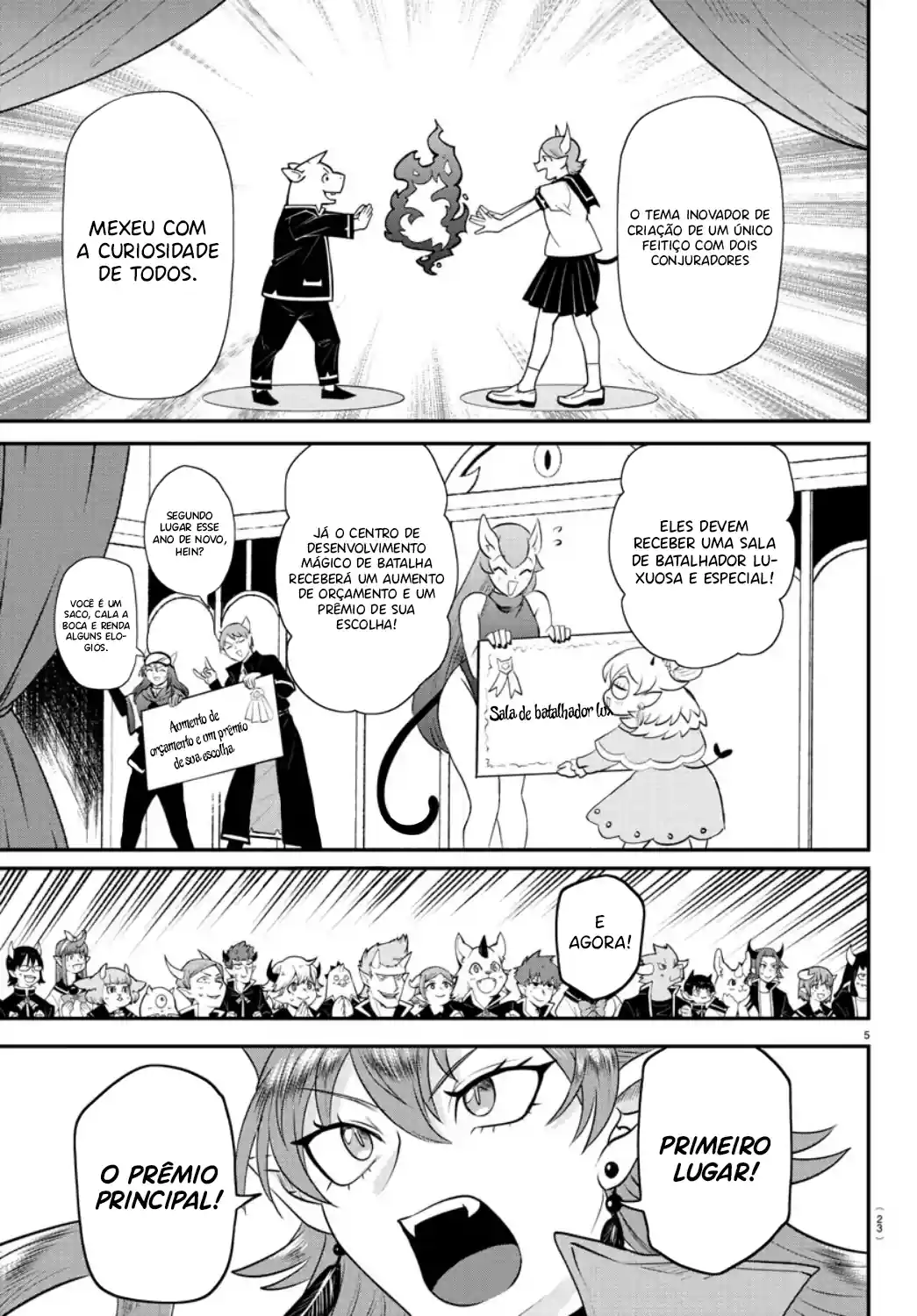 Welcome to Demon School! Iruma-kun Capítulo 350 Página 8