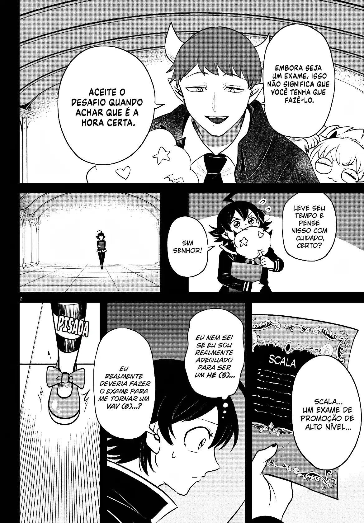 Welcome to Demon School! Iruma-kun Capítulo 352 Página 3