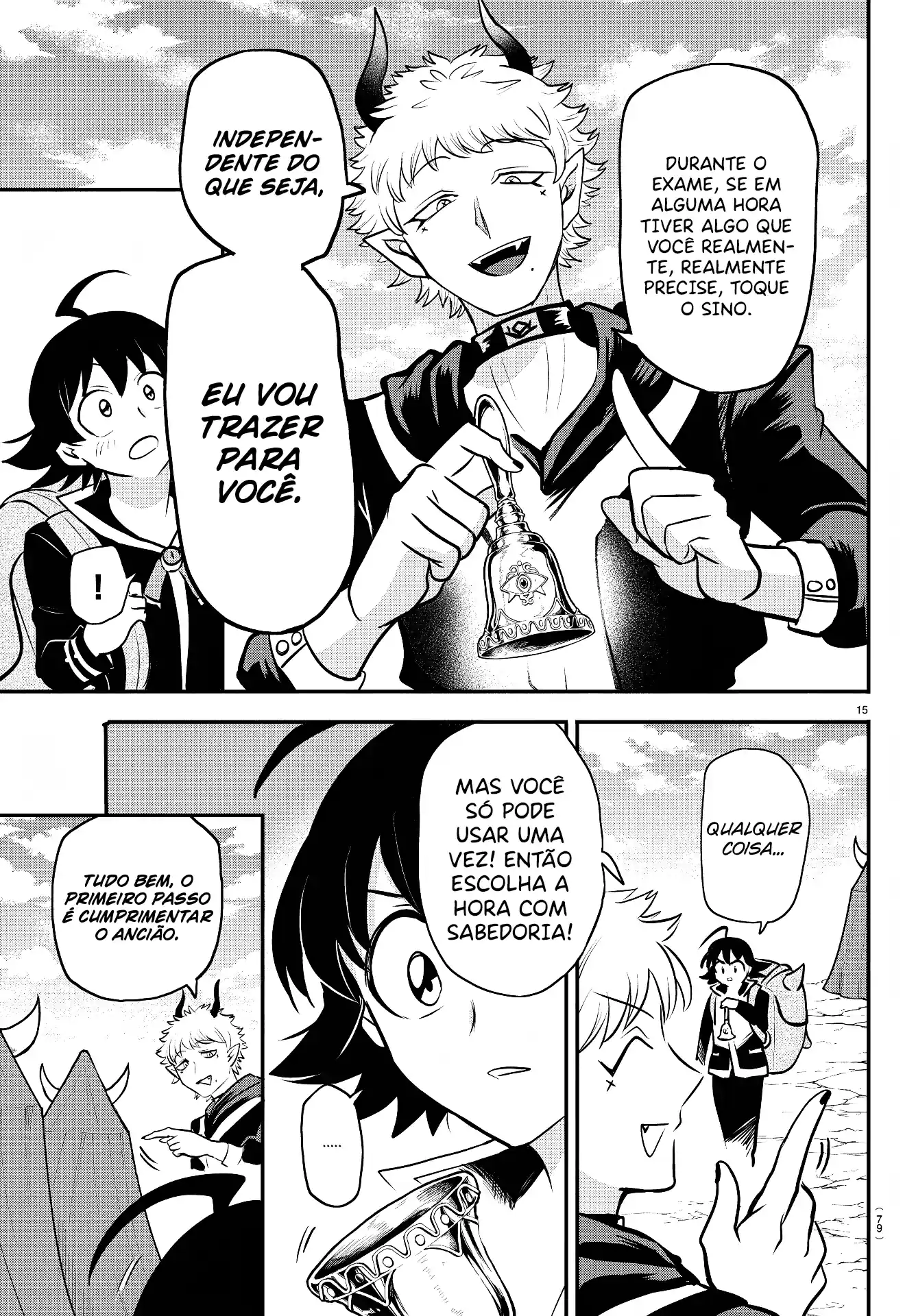 Welcome to Demon School! Iruma-kun Capítulo 352 Página 16