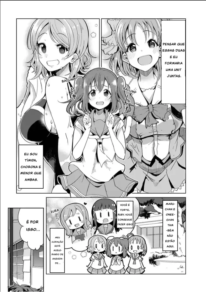 Love Live! Sunshine!! CYaRon! ANTHOLOGIA DE MANGÁ Capítulo 1 Página 9