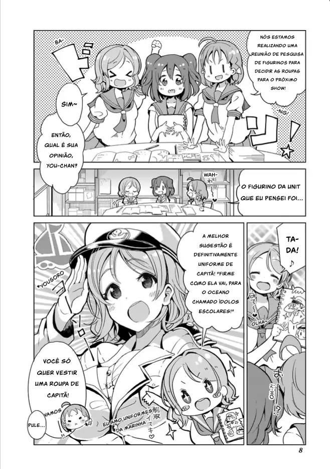 Love Live! Sunshine!! CYaRon! ANTHOLOGIA DE MANGÁ Capítulo 1 Página 10