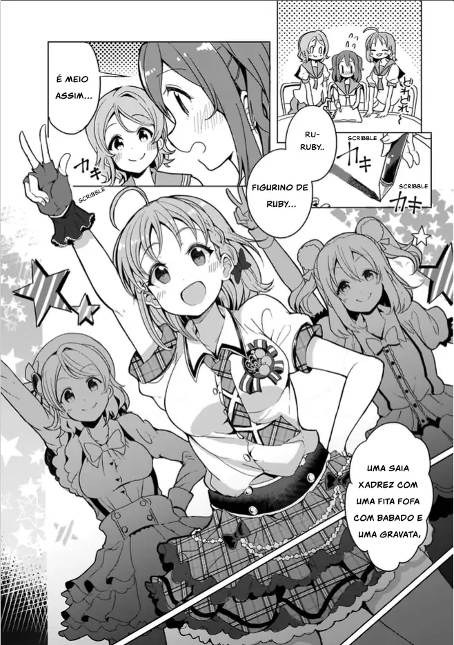Love Live! Sunshine!! CYaRon! ANTHOLOGIA DE MANGÁ Capítulo 1 Página 12
