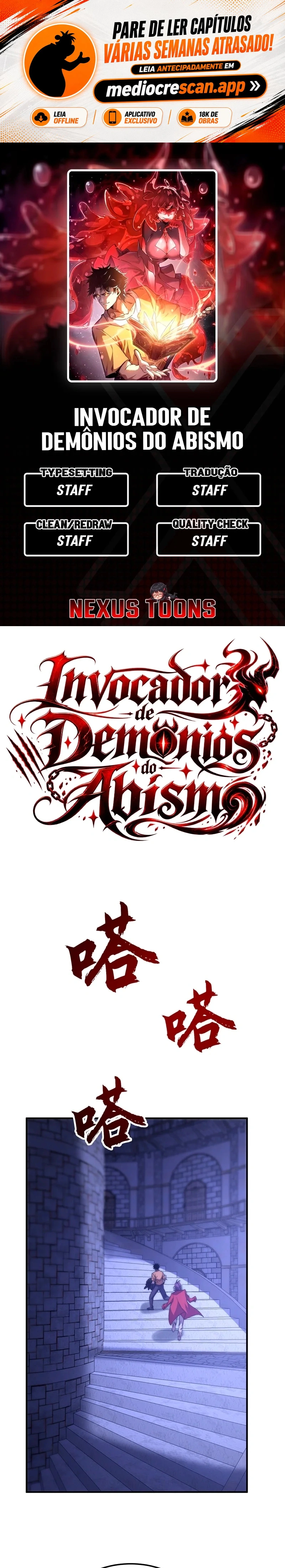 Invocando Demônios, eu sou o abismo Capítulo 86 Página 1
