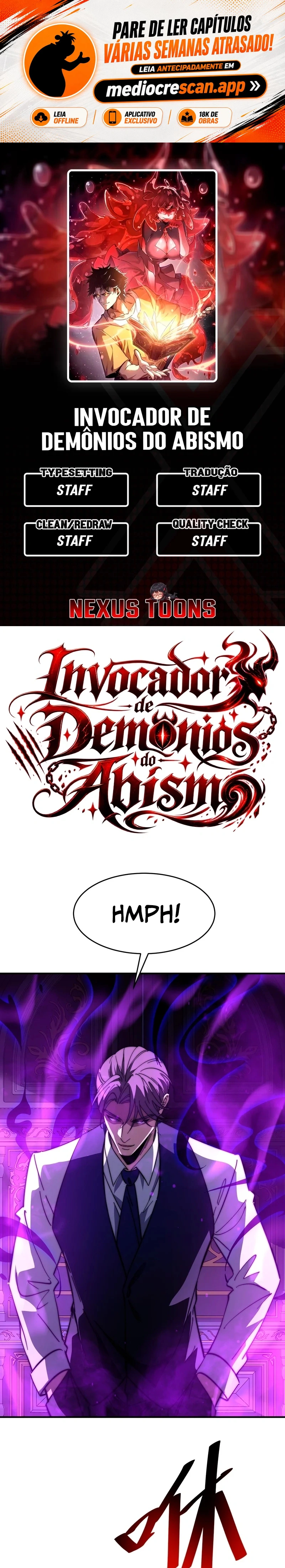Invocando Demônios, eu sou o abismo Capítulo 87 Página 1