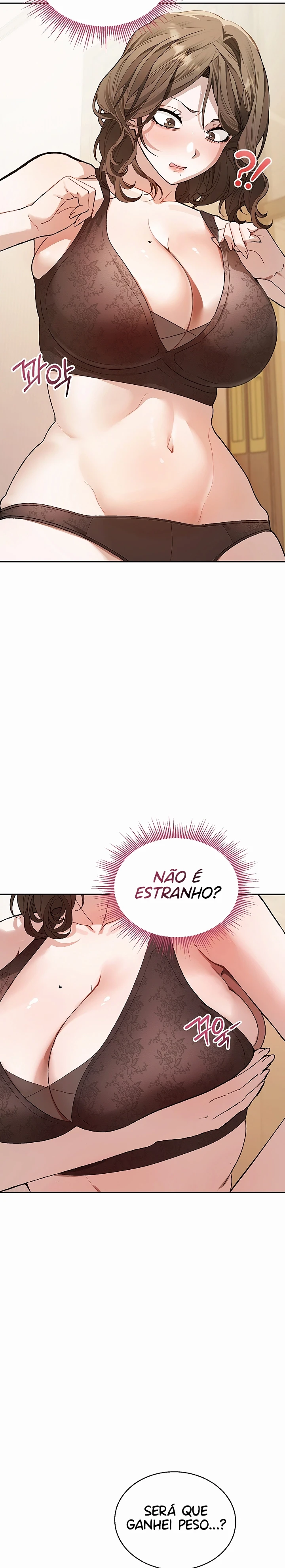 Morando com a Professora! Capítulo 11 Página 4