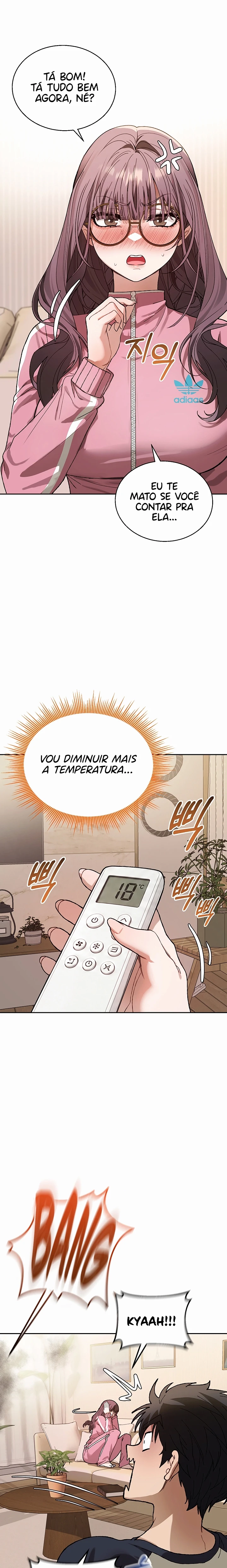 Morando com a Professora! Capítulo 11 Página 17