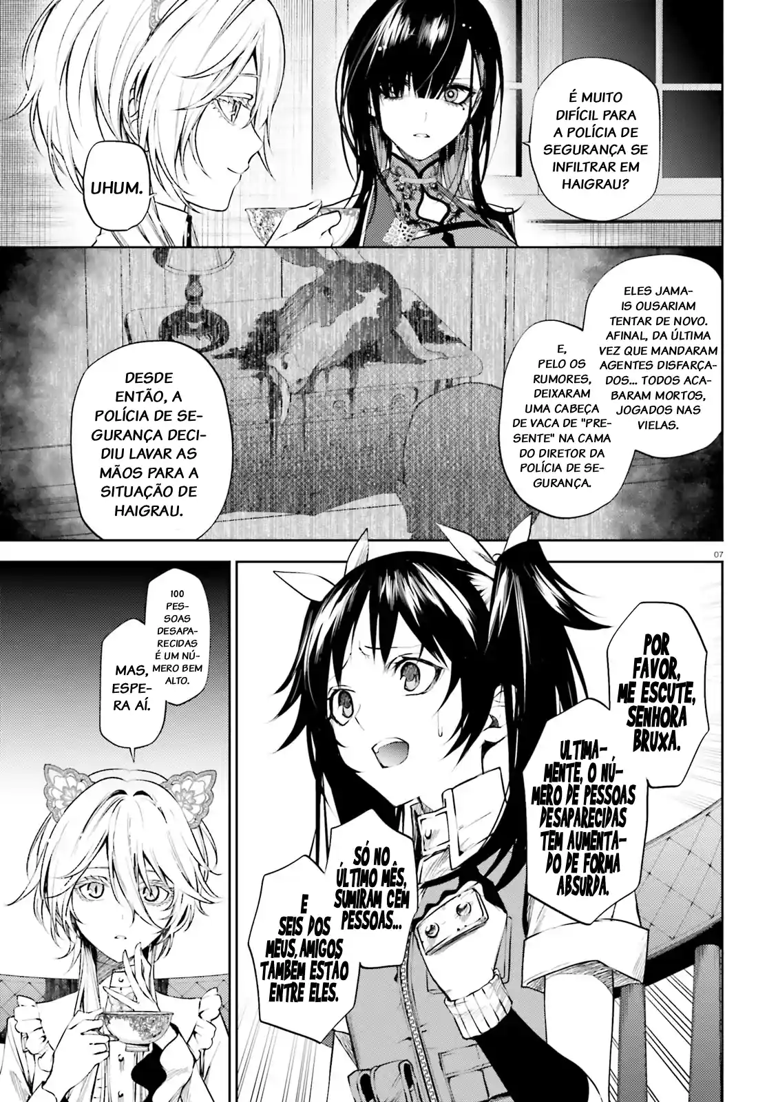 Howling Blaze: O Espadachim de Souen e a Bruxa de Fushi Capítulo 3 Página 7