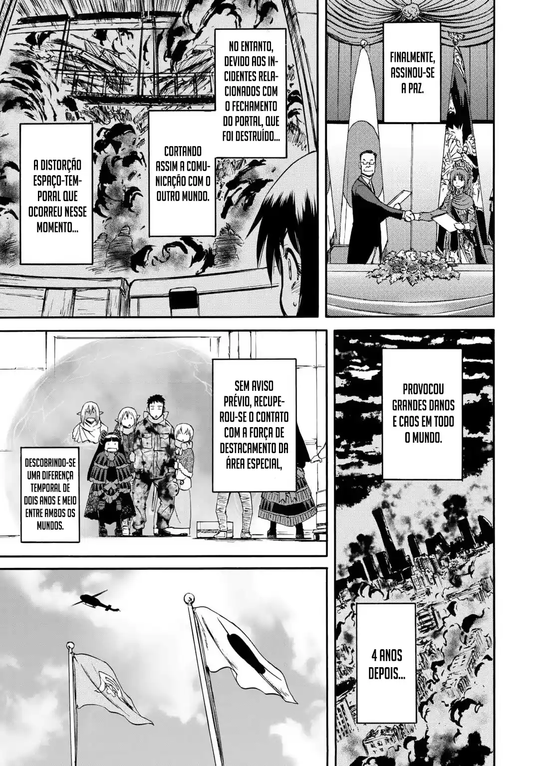 GATE TEMPORADA 2 - Jieitai Kanoumi nite, Kaku Tatakaeri Capítulo 1 Página 8