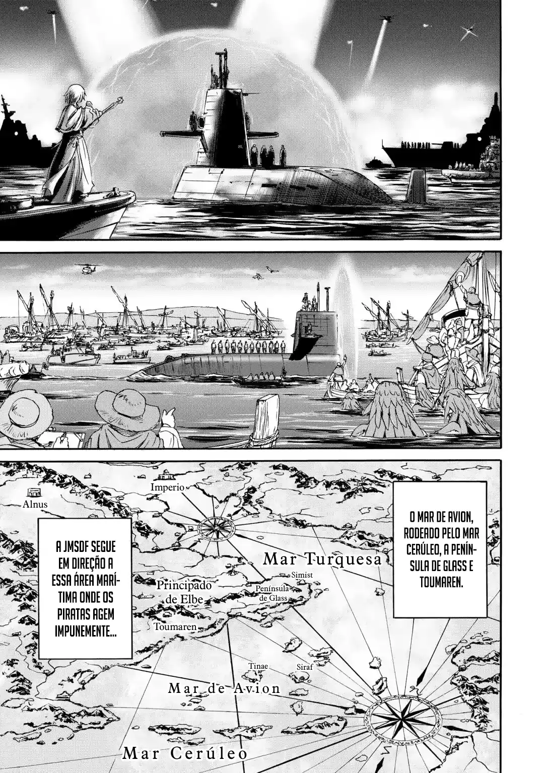 GATE TEMPORADA 2 - Jieitai Kanoumi nite, Kaku Tatakaeri Capítulo 1 Página 10