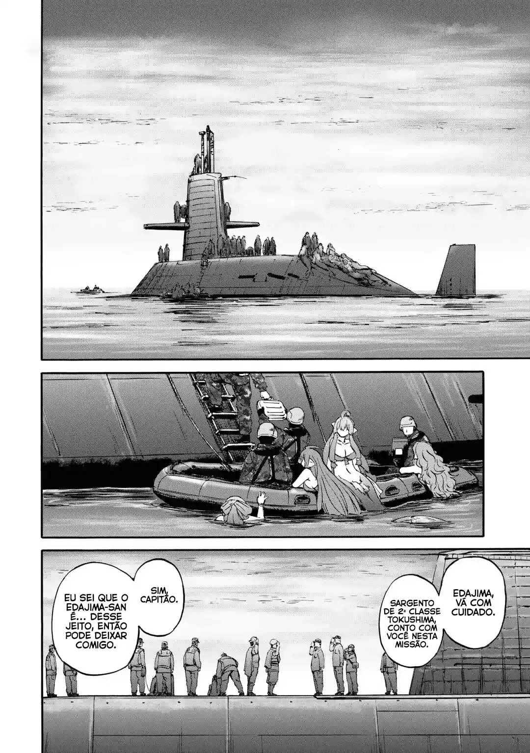 GATE TEMPORADA 2 - Jieitai Kanoumi nite, Kaku Tatakaeri Capítulo 1 Página 50