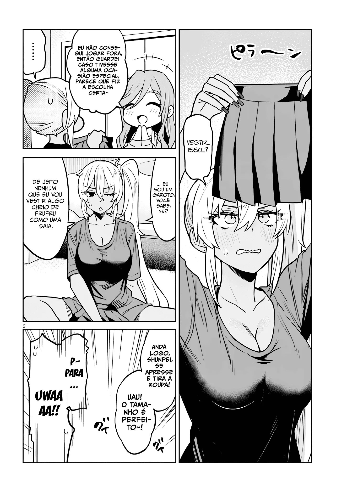 Danshi Kokoseidakedo Gyaru ni TS Shimashita Capítulo 2 Página 2