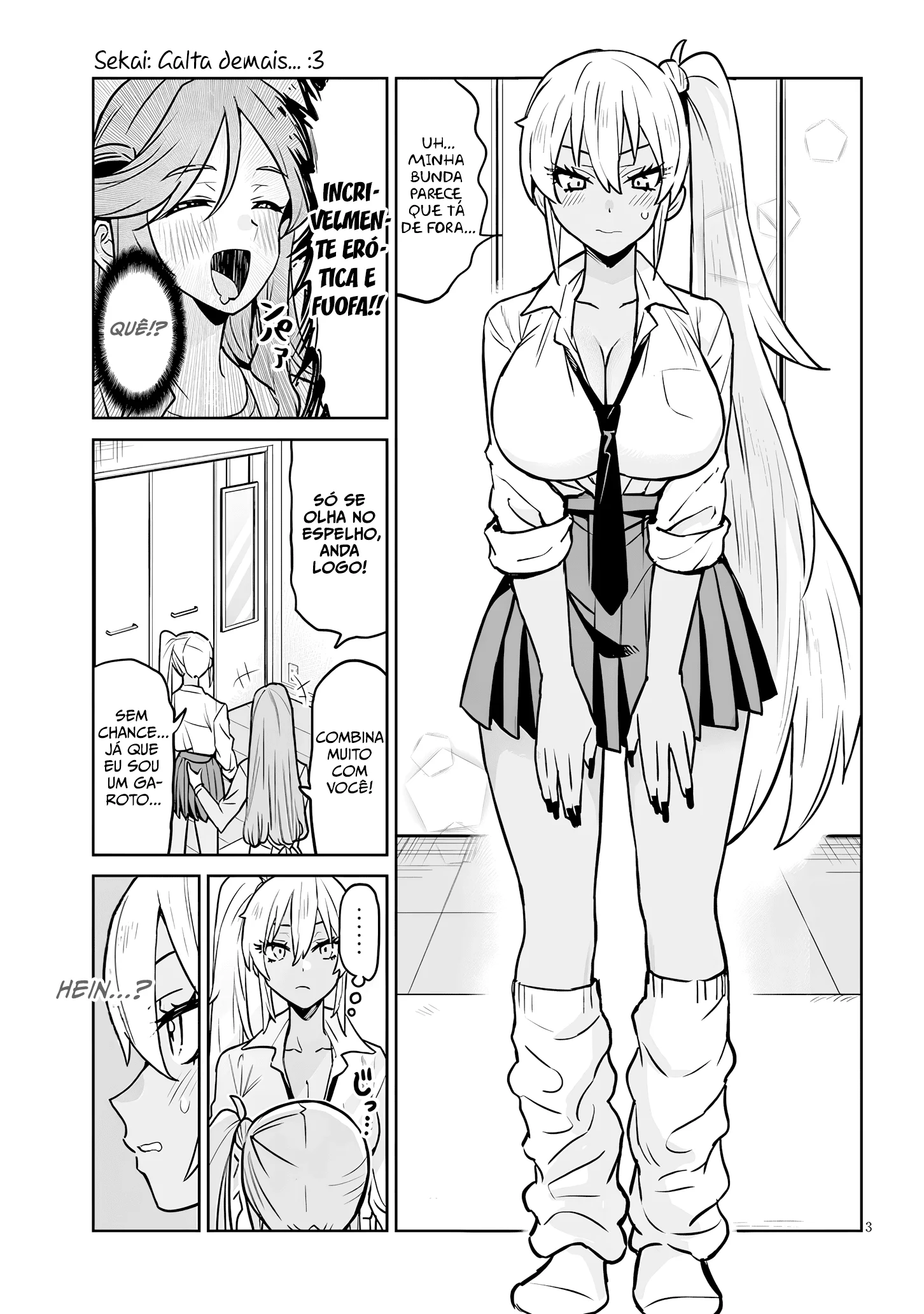 Danshi Kokoseidakedo Gyaru ni TS Shimashita Capítulo 2 Página 3