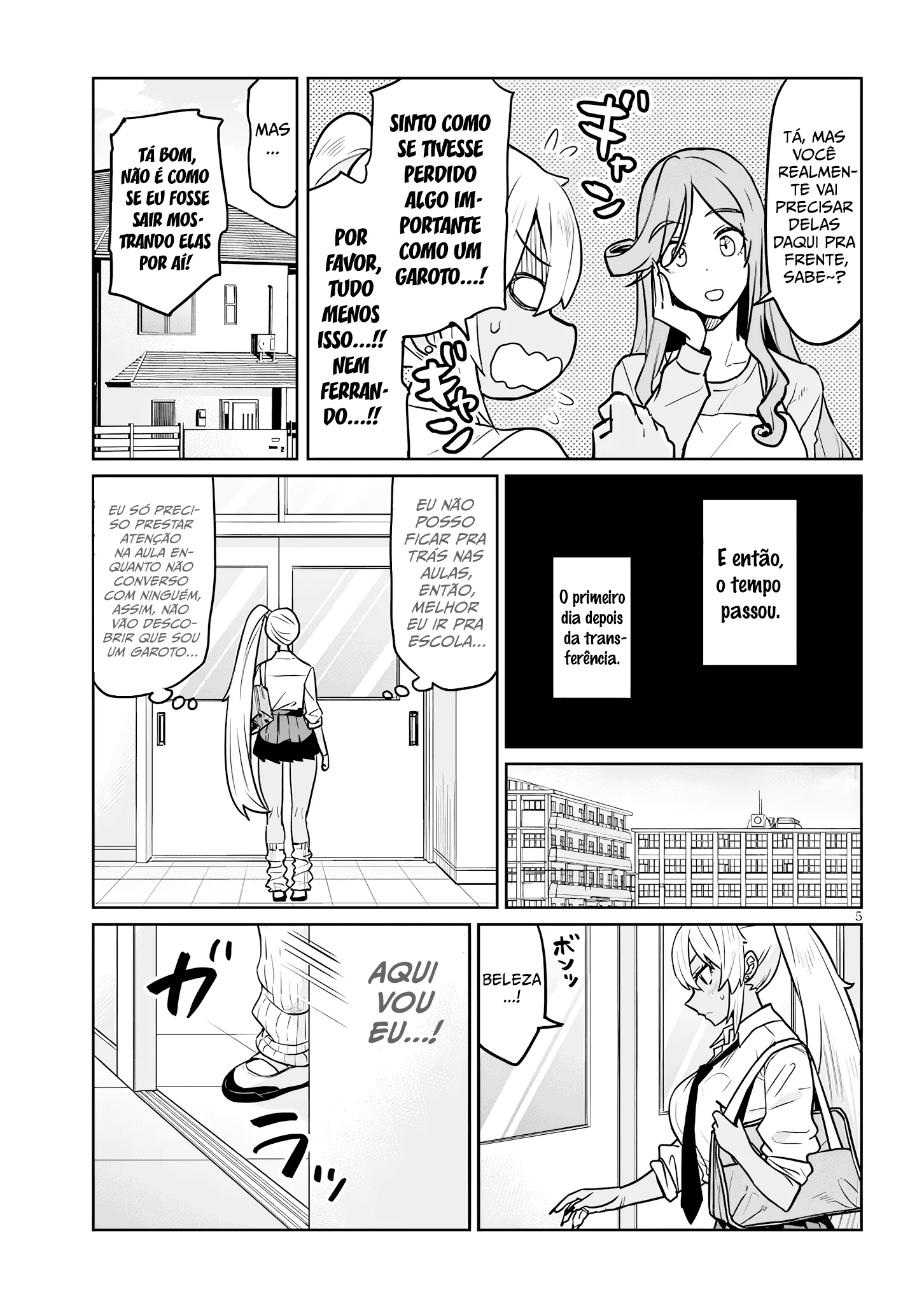 Danshi Kokoseidakedo Gyaru ni TS Shimashita Capítulo 2 Página 5