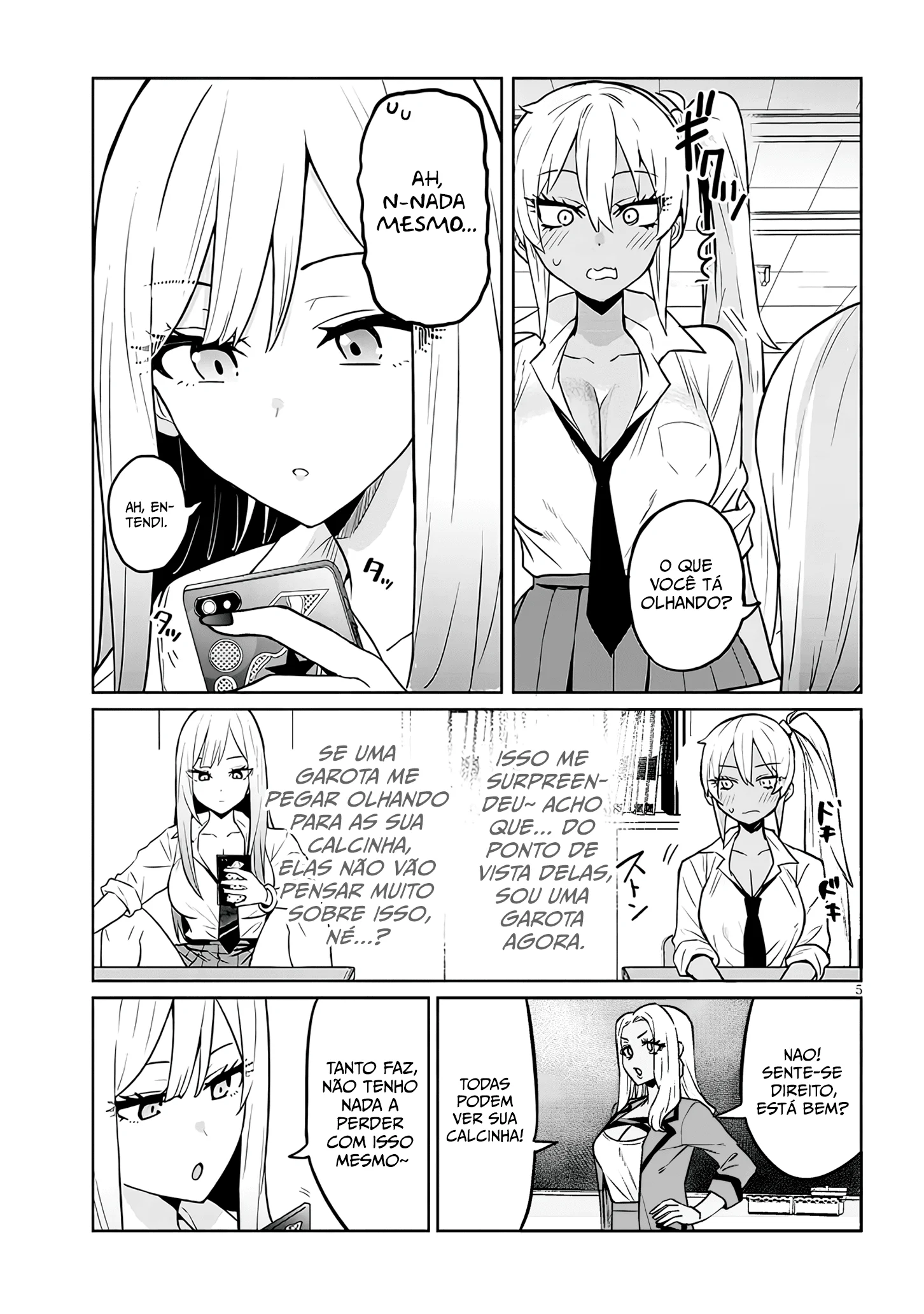 Danshi Kokoseidakedo Gyaru ni TS Shimashita Capítulo 3 Página 5
