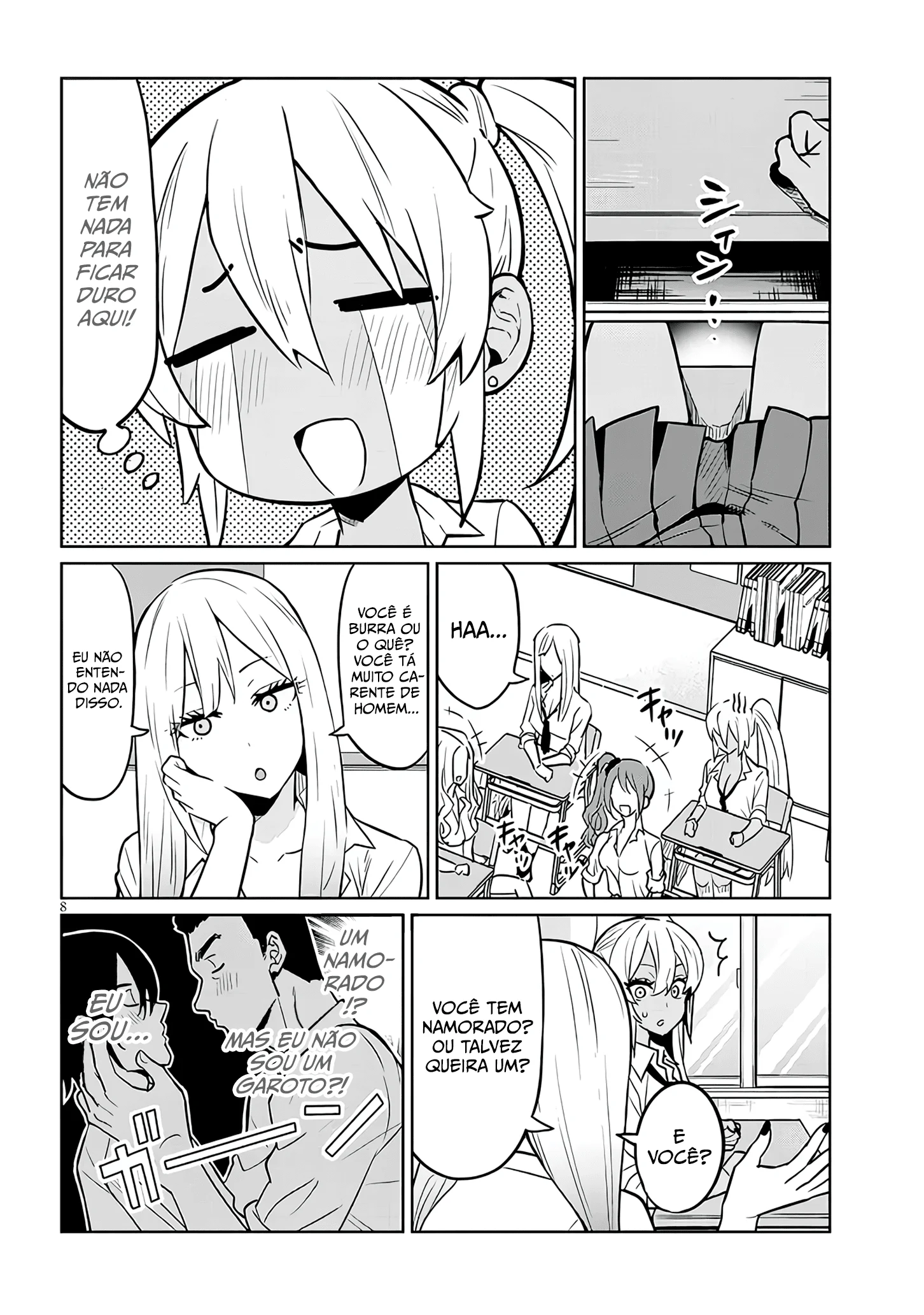 Danshi Kokoseidakedo Gyaru ni TS Shimashita Capítulo 3 Página 8