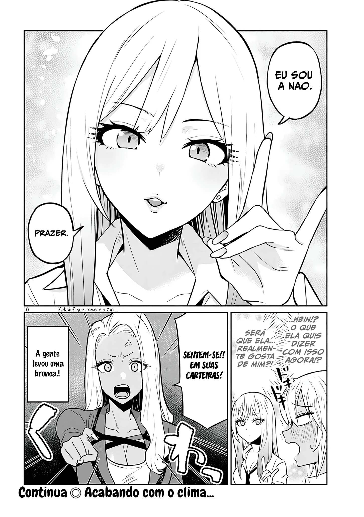 Danshi Kokoseidakedo Gyaru ni TS Shimashita Capítulo 3 Página 10
