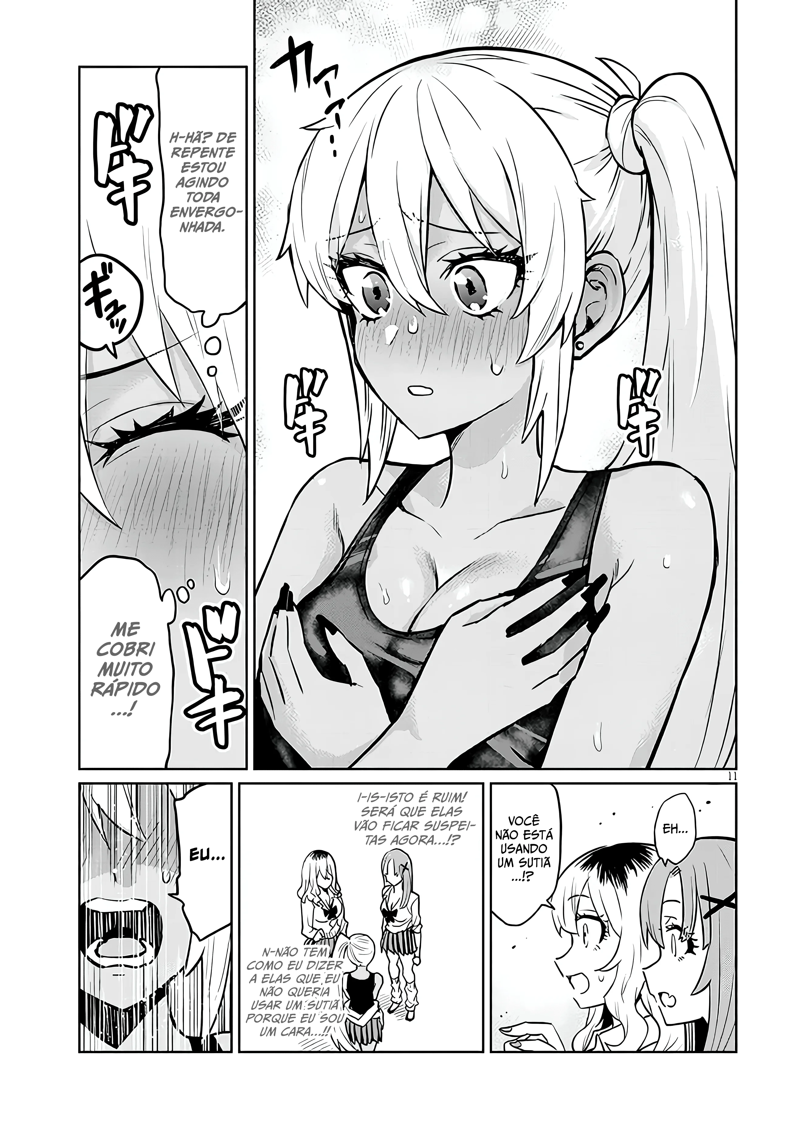 Danshi Kokoseidakedo Gyaru ni TS Shimashita Capítulo 4 Página 11
