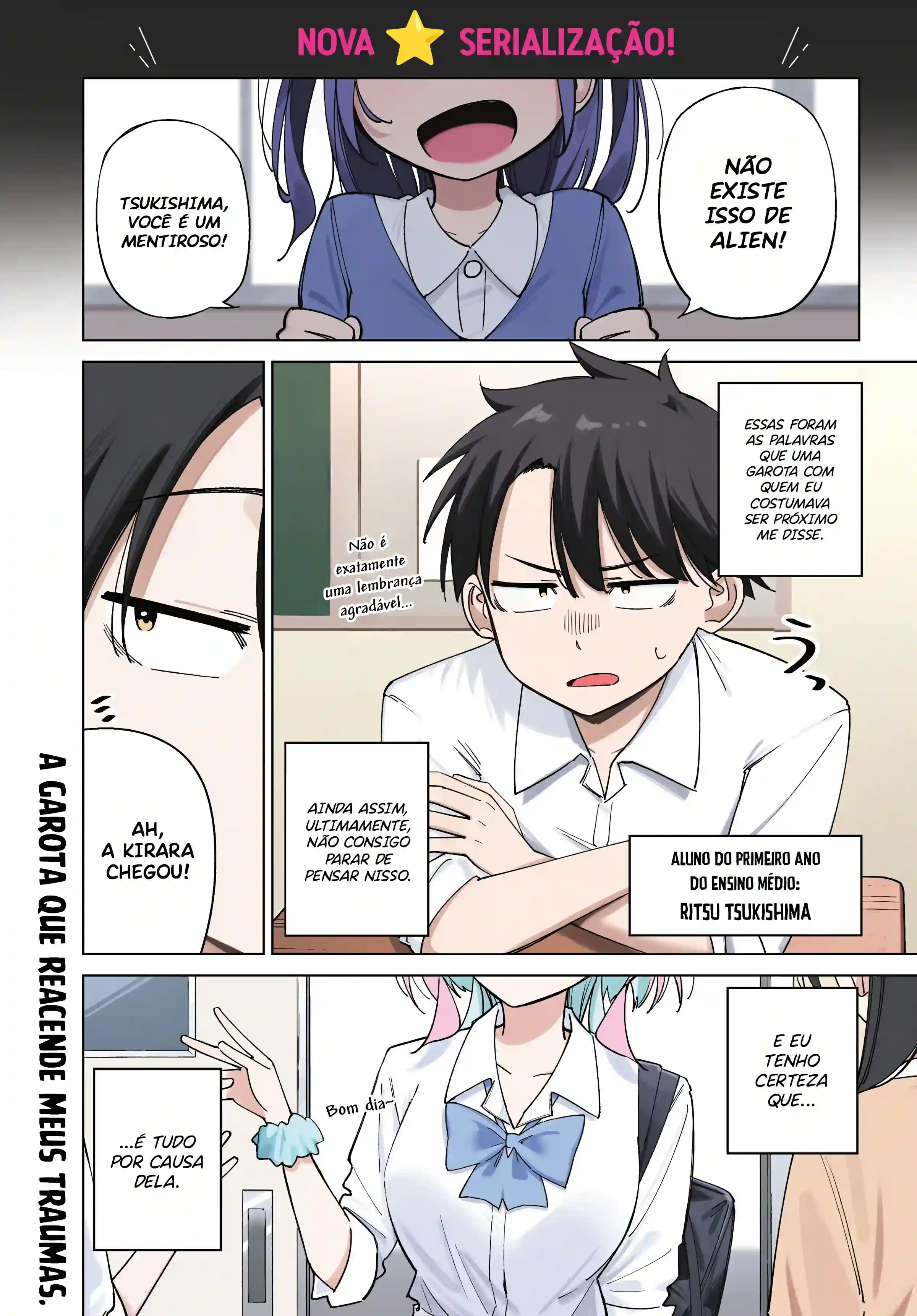 Kirara Hoshikita quer brilhar! Capítulo 1 Página 1