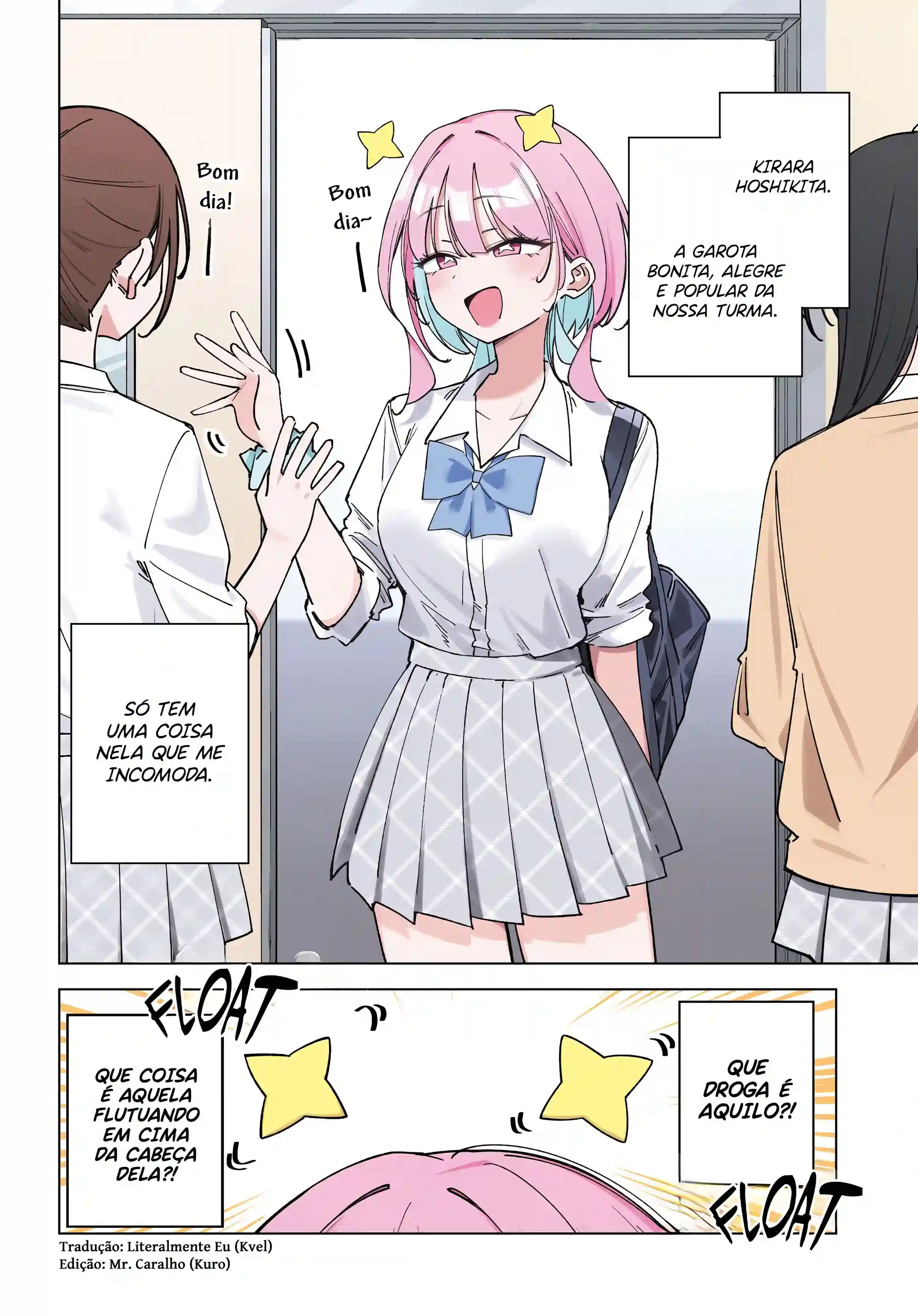 Kirara Hoshikita quer brilhar! Capítulo 1 Página 3
