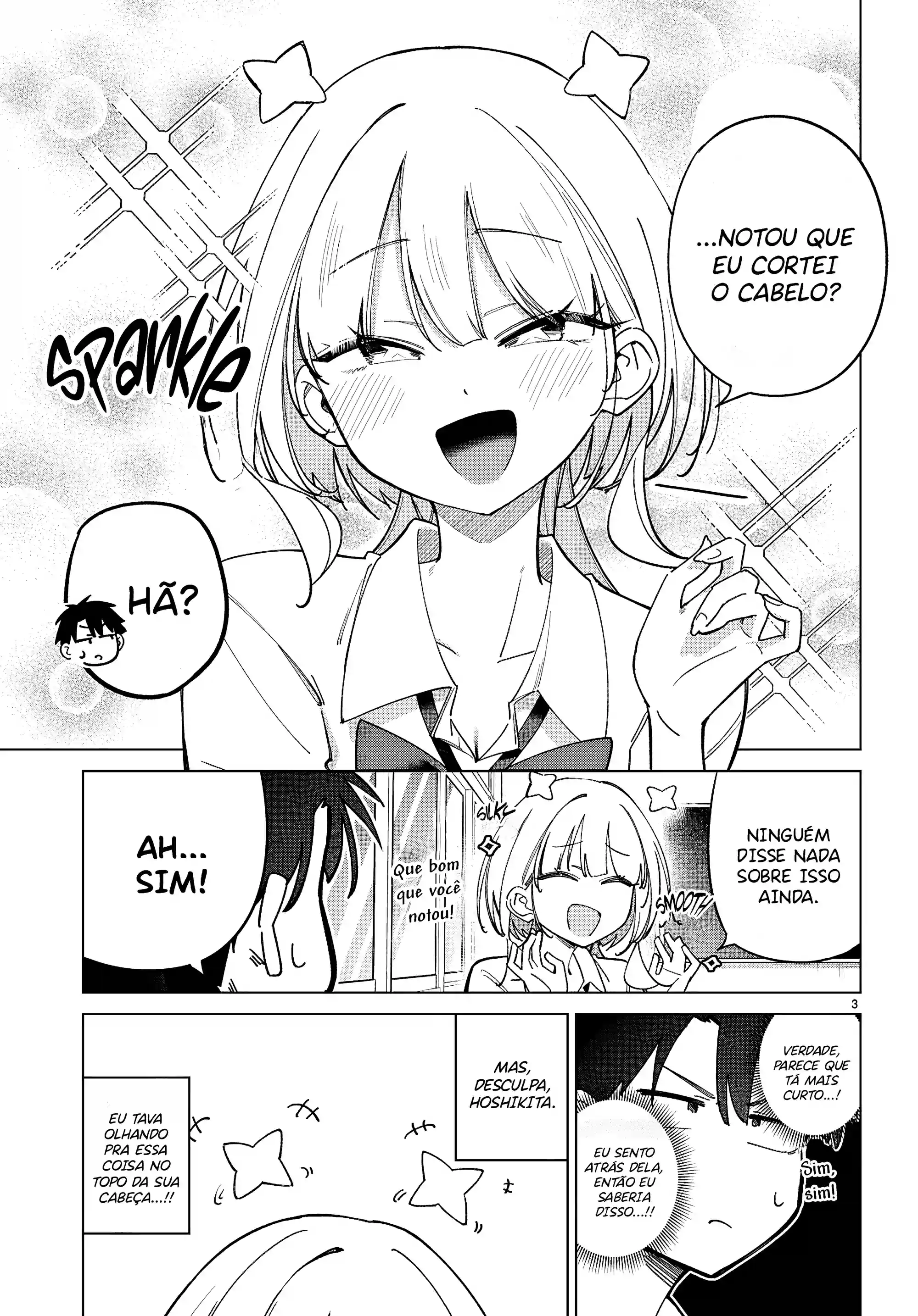 Kirara Hoshikita quer brilhar! Capítulo 1 Página 6