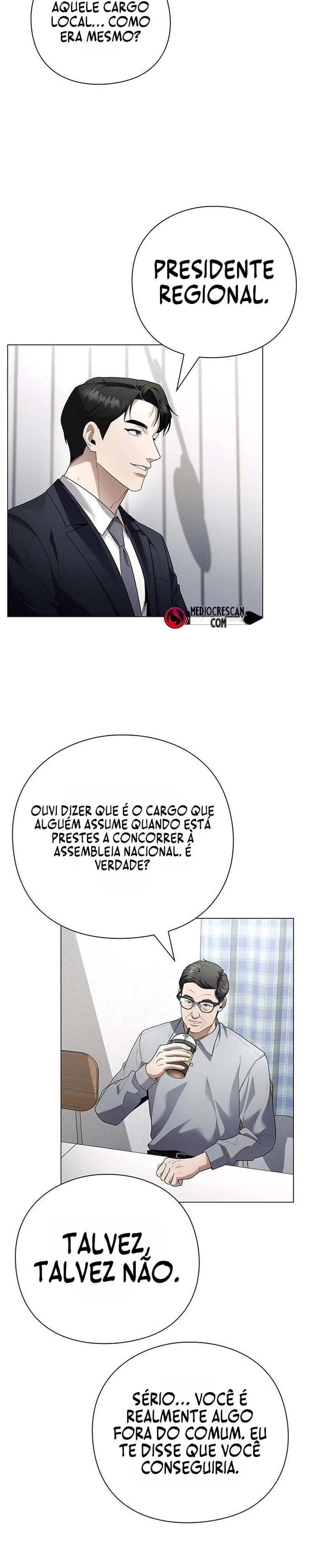 O Político que Vê o Futuro Capítulo 48 Página 16