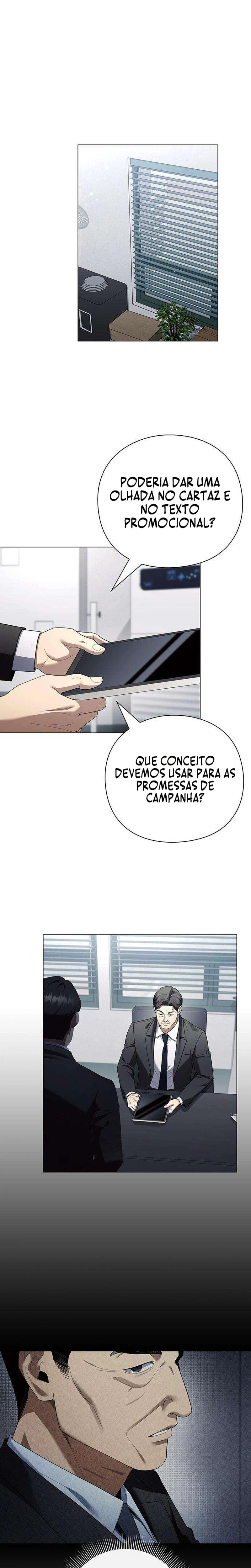 O Político que Vê o Futuro Capítulo 50 Página 17