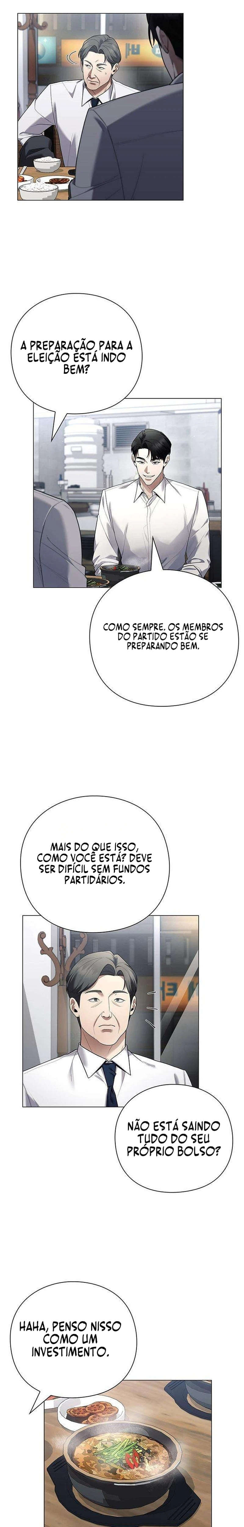 O Político que Vê o Futuro Capítulo 50 Página 20