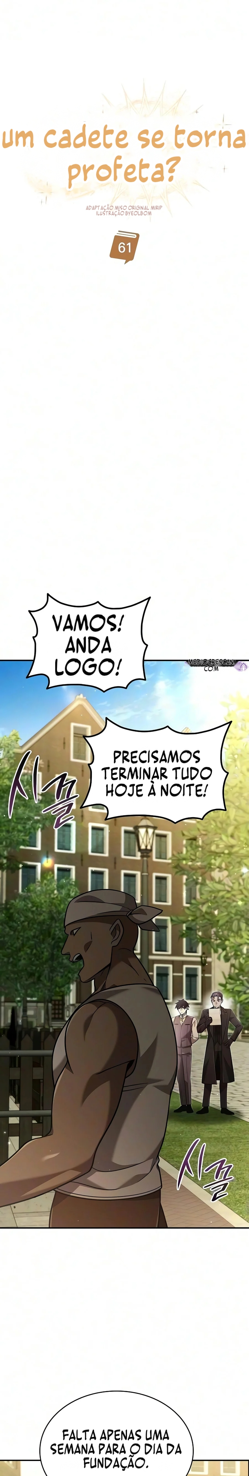 Um Cadete se Torna um Profeta?! Capítulo 61 Página 25