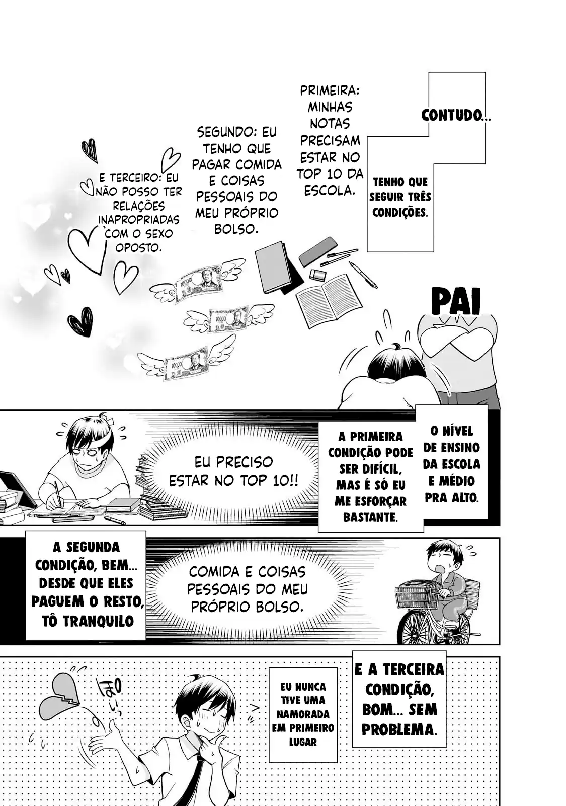 A Garota do Lado que me Faz Querer Sair com Ela Está se Esforçando Demais Capítulo 1 Página 8