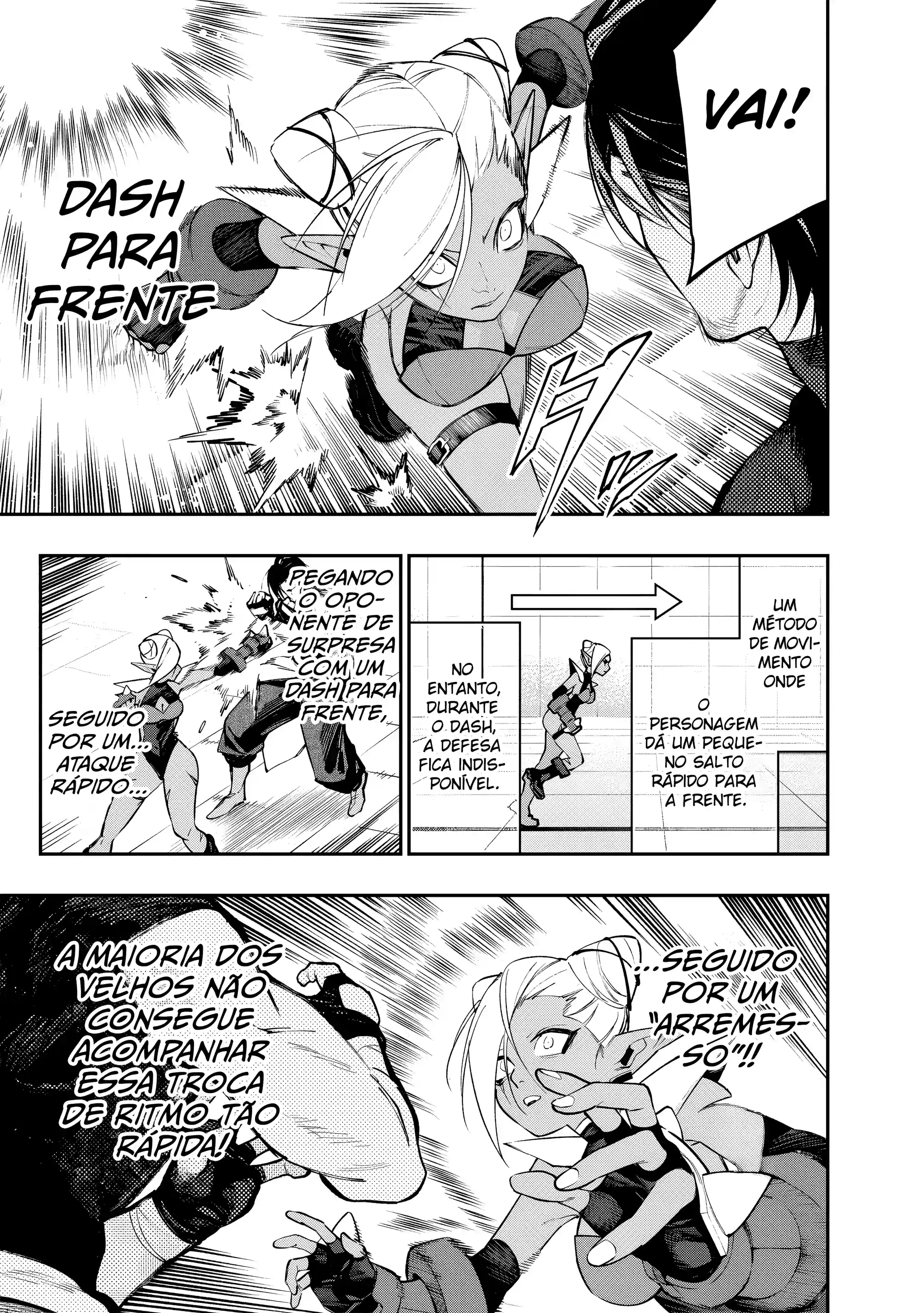 O Gamer de Luta Reencarnado ~Conquistando um Outro Mundo Onde Até um Coroa Pode Vencer~ Capítulo 30 Página 6